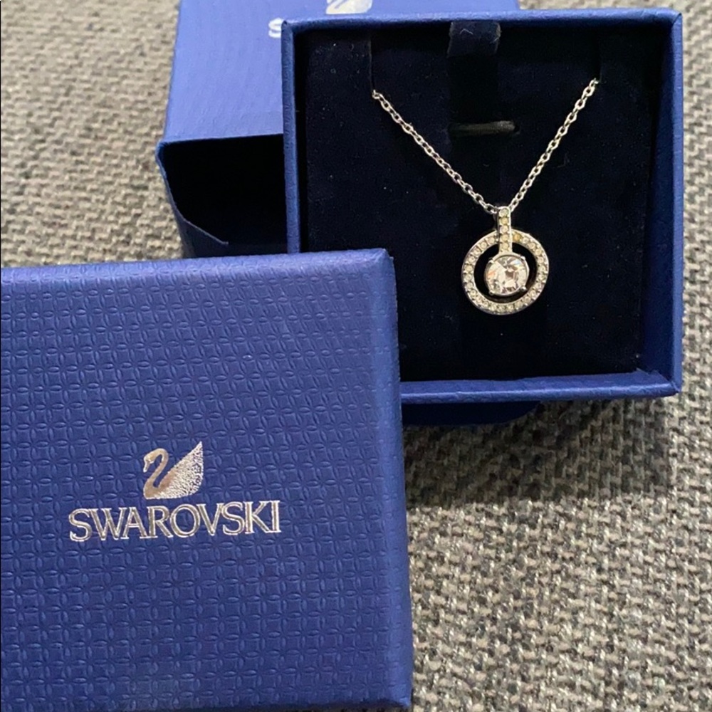 Swarovski Lavender Pendant